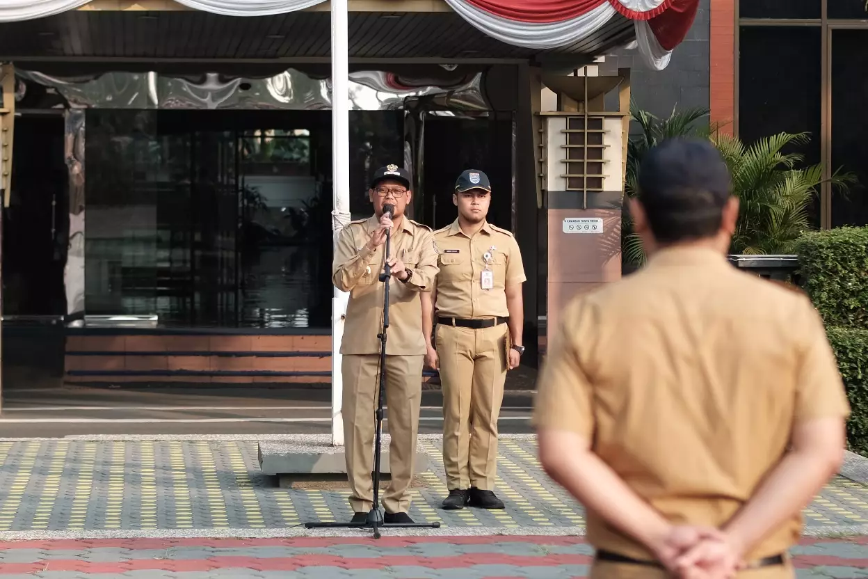 Wakil Wali Kota Jadi Pembina Apel Pagi ASN Pemkot Depok
