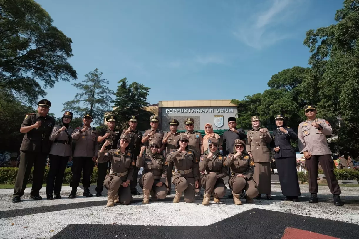 Satpol PP Kota Depok Launching Tim Gelatik