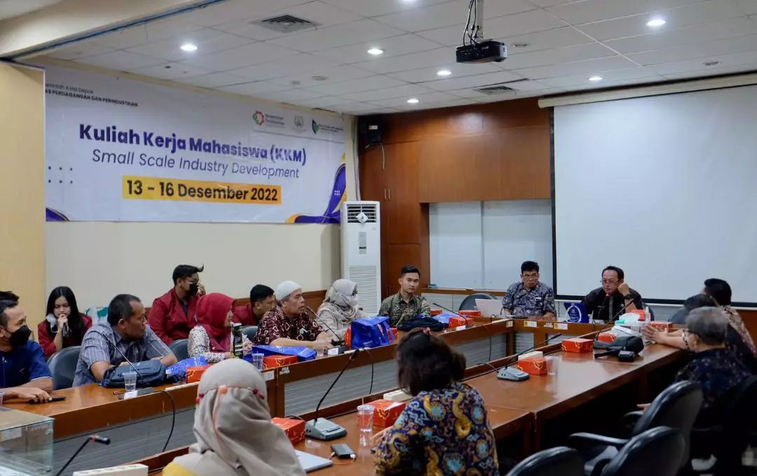 Disperdagin Kagum dengan Kontribusi Mahasiswa Politeknik APP Jakarta untuk IKM Depok