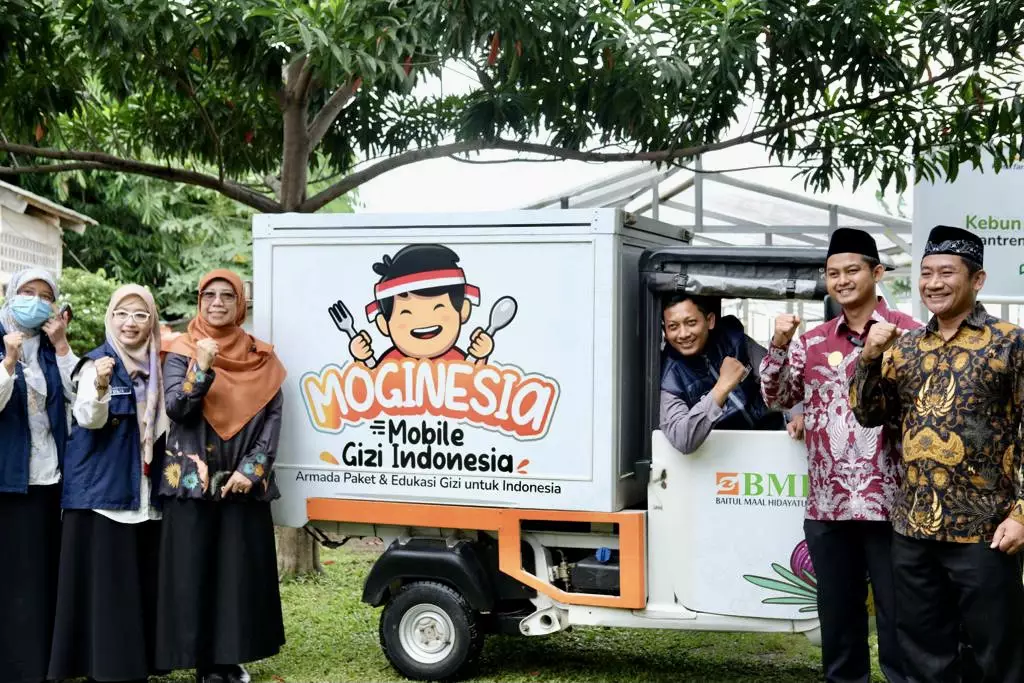 Bappeda Depok Bersama BMH Luncurkan Mobil Gizi Indonesia