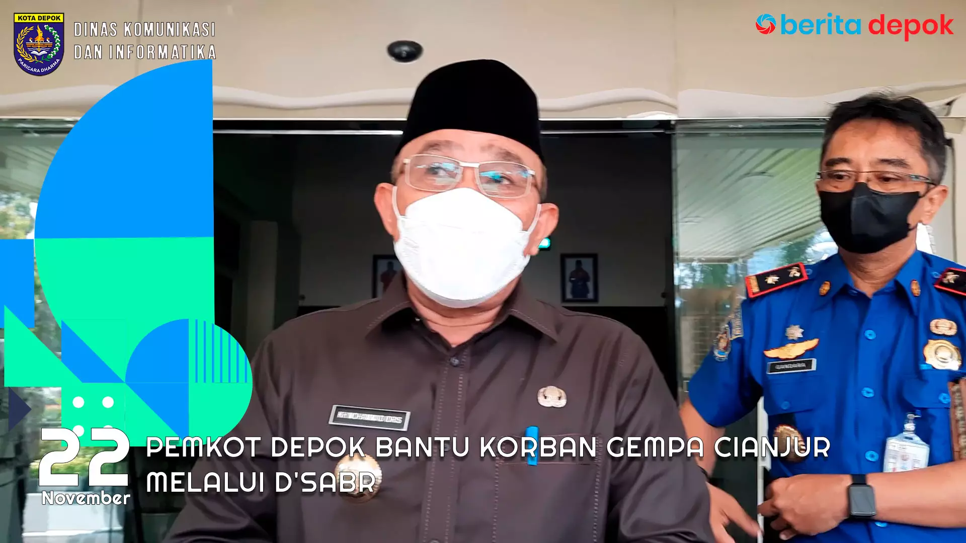 Video: Pemkot Depok Bantu Korban Gempa Cianjur melalui D'SabR