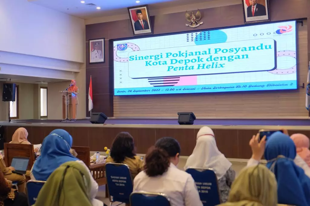 Dinkes Depok Adakan Sinergitas Pokjanal Posyandu dengan Pentahelix