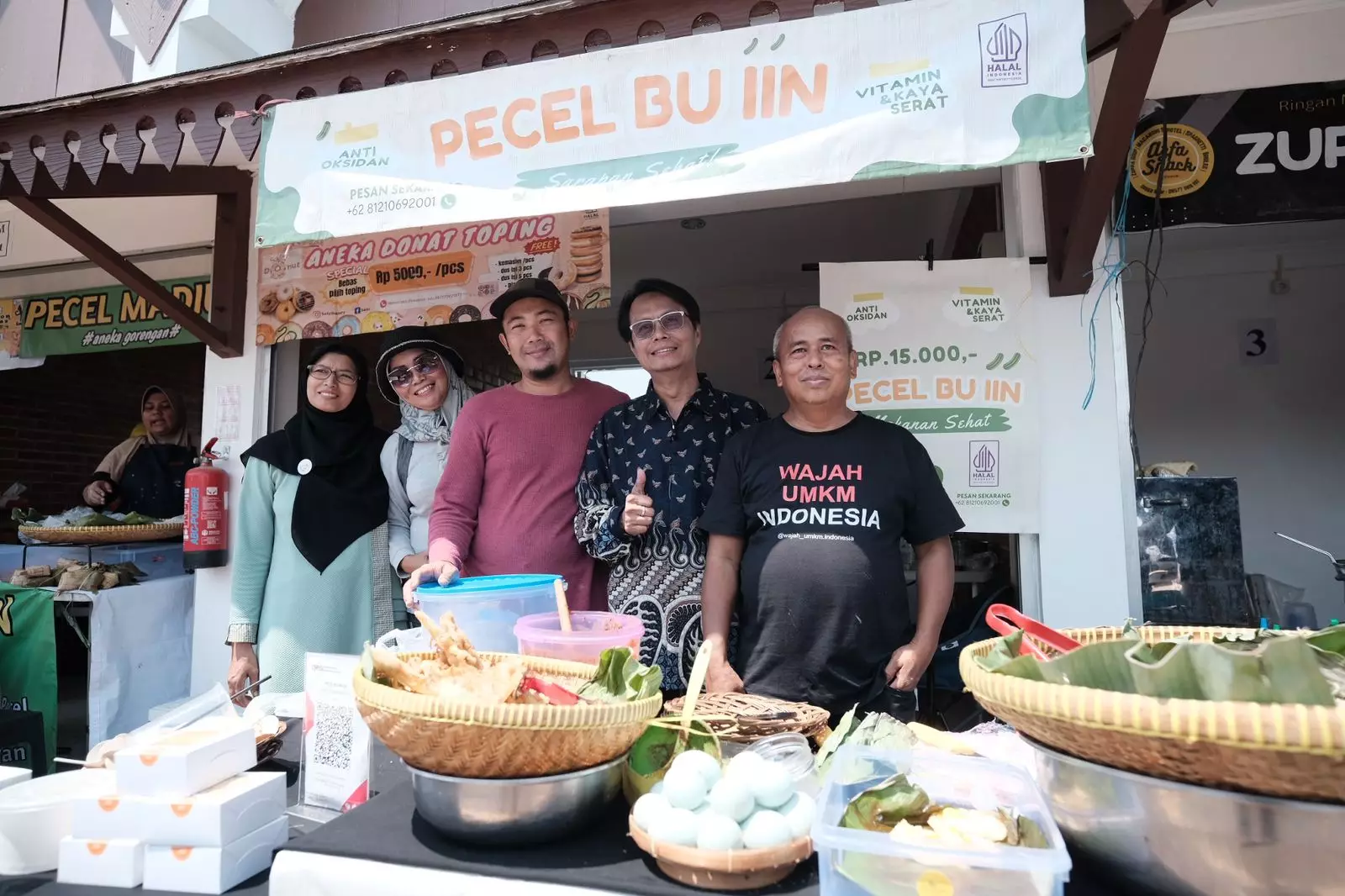 Pelaku Usaha Terpikat Tempati Stand UMKM Taman Albar