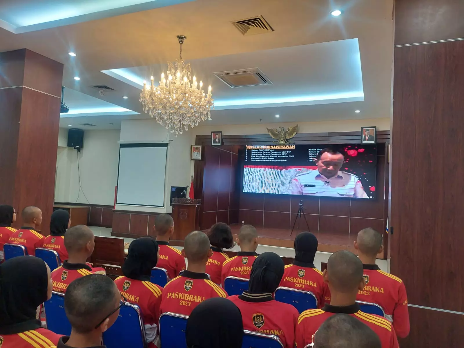 Capaska Kota Depok Dapat Pembekalan Wawasan Nusantara dan Ideologi Pancasila Oleh BPIP