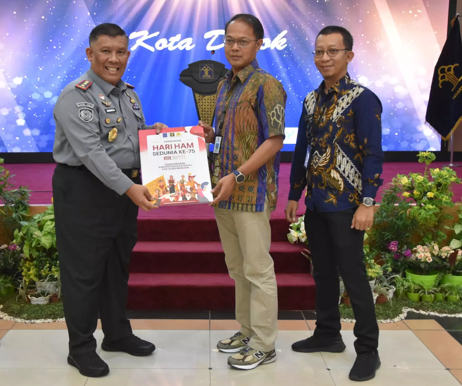 Penghujung 2023, Kota Depok Terima Dua Penghargaan dari Kemenkumham RI