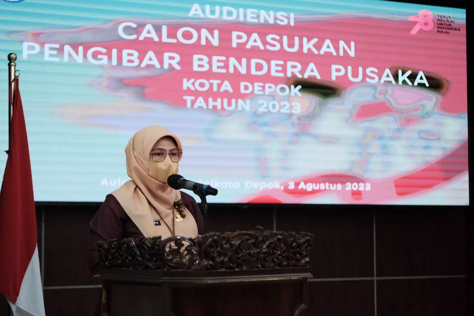 Kesbangpol Akan Sebar Belasan Ribu Bendera Merah Putih Ke 11 Kecamatan