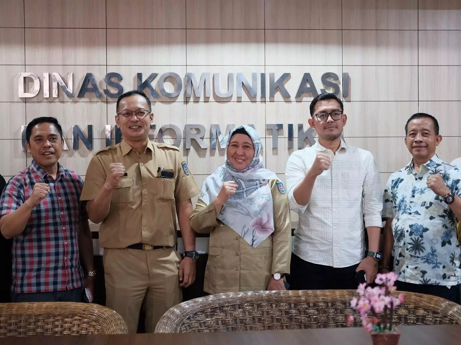 Sambangi Diskominfo Depok, DPRD Kabupaten OKI Belajar Soal Publikasi