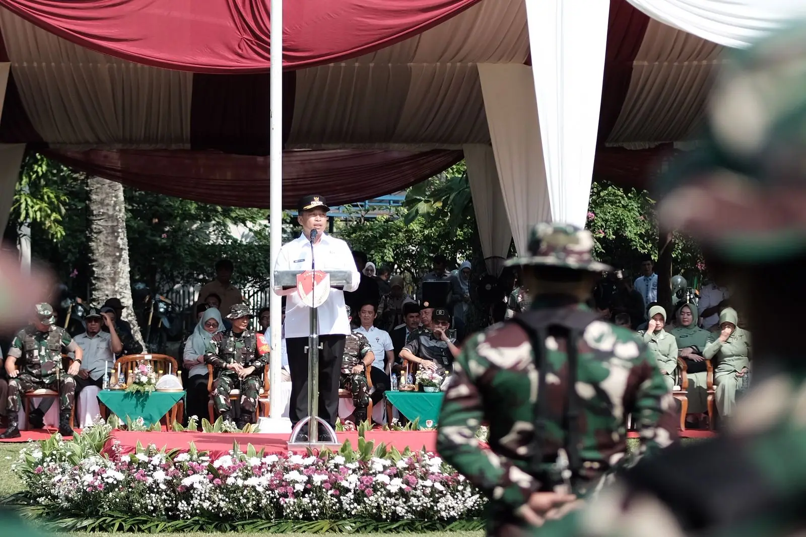 TMMD ke-124 Jadi Wujud Nyata Kolaborasi TNI dan Pemerintah Bangun Kota Depok