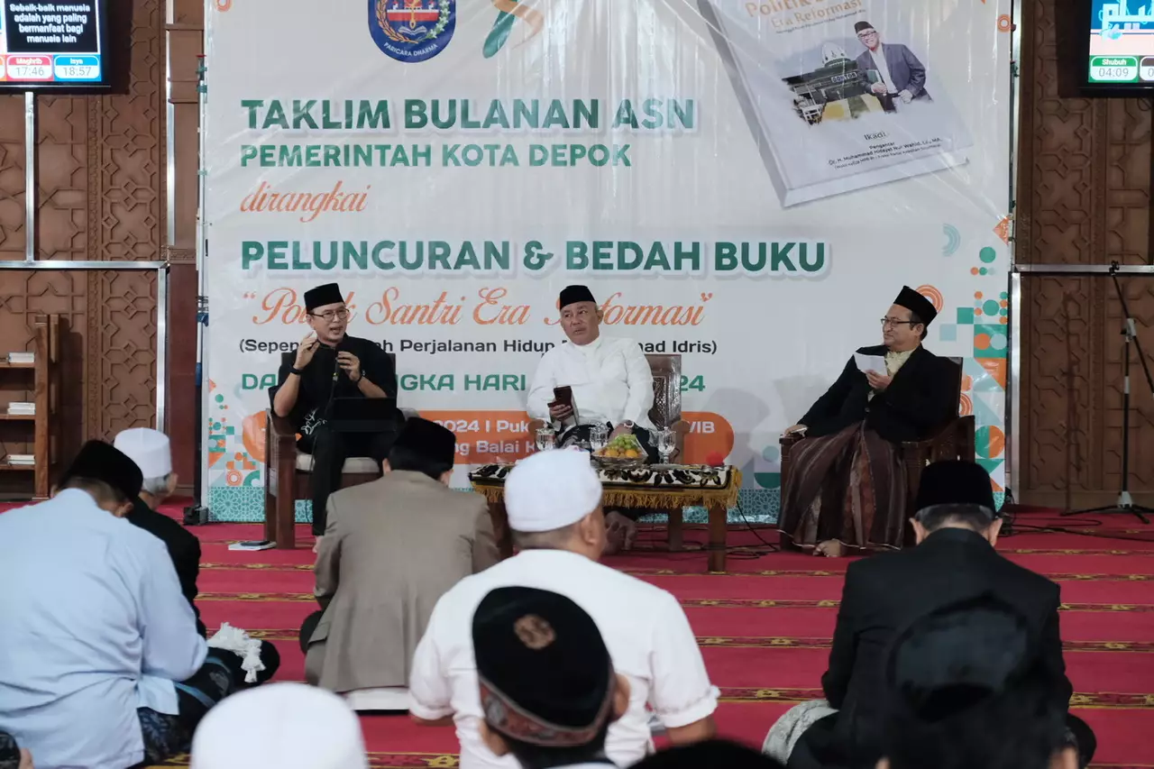 Pemkot Depok Gelar Taklim Bulanan ASN dan Bedah Buku