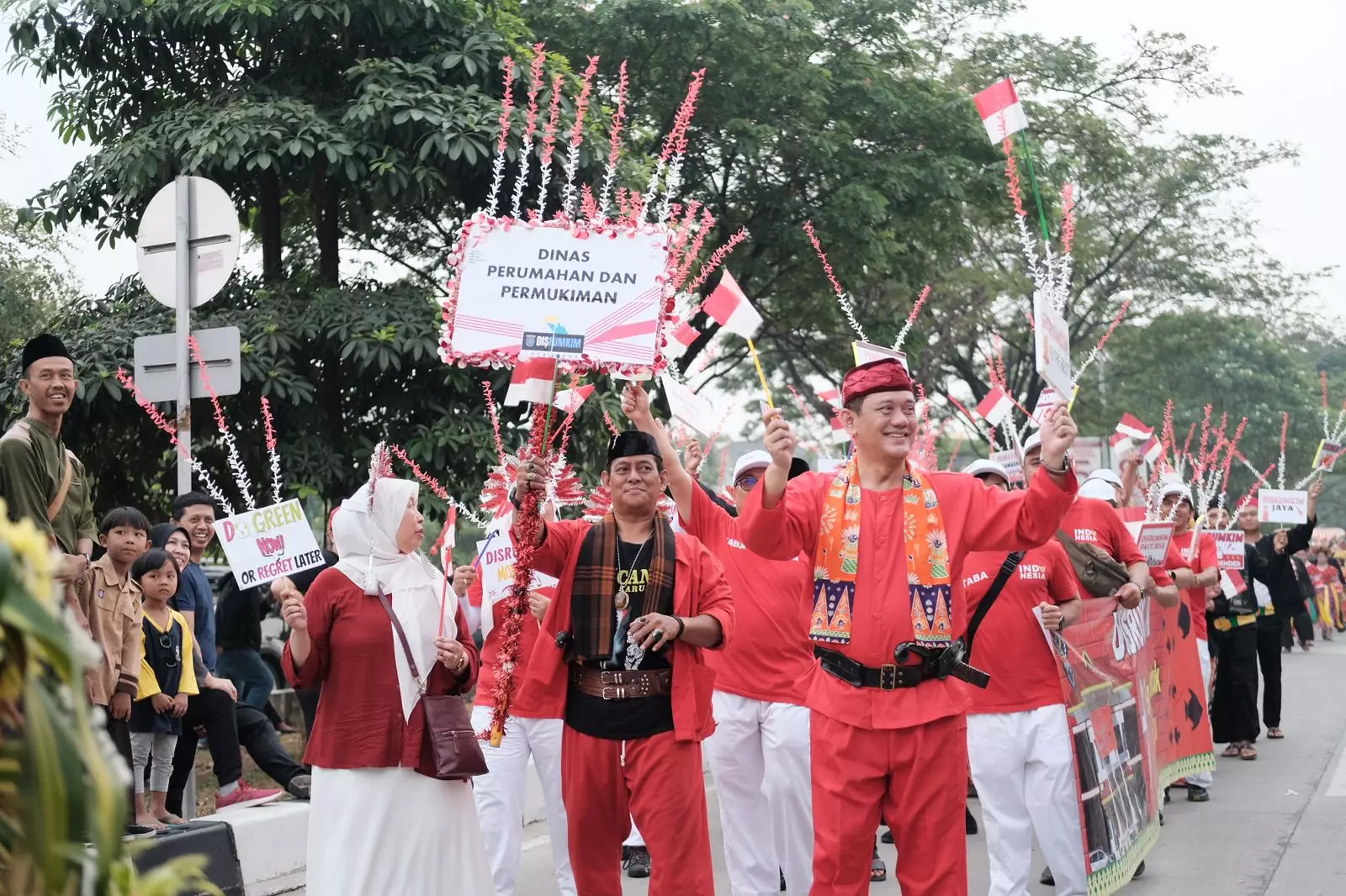 2.750 Orang Ramaikan Karnaval Kebangsaan, Pamerkan Budaya Nusantara dan Inovasi Tiap Kontingen