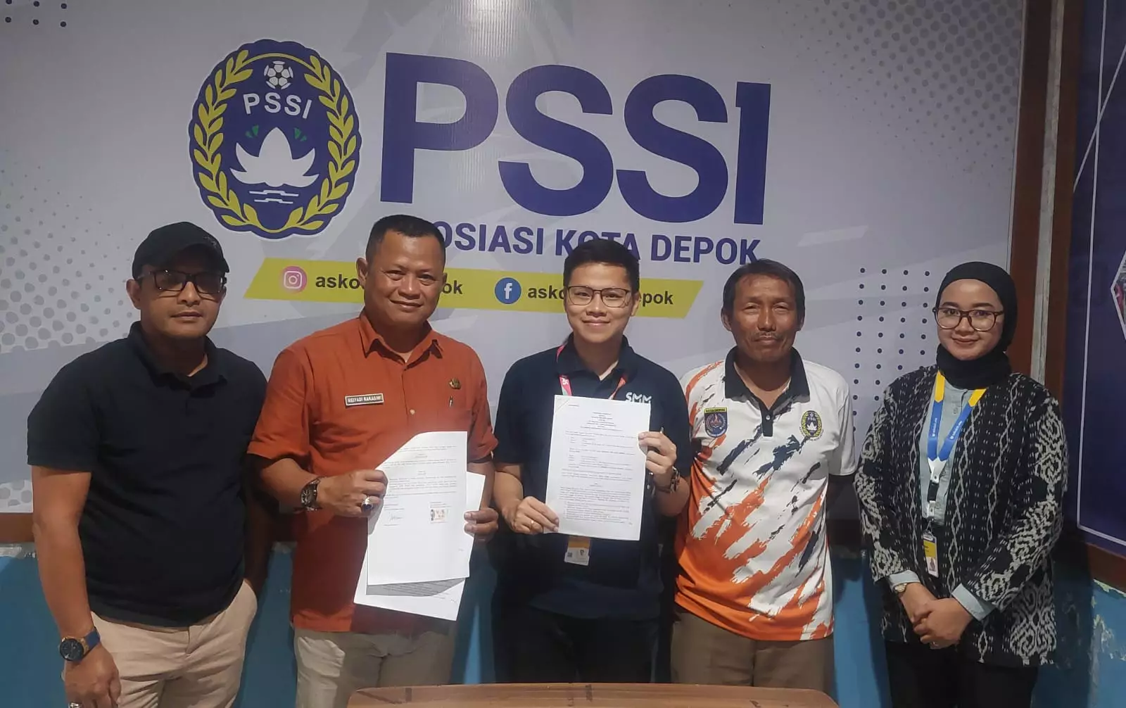 Askot PSSI Depok dan Sekolah Murid Merdeka Jalin Kerjasama, Dukung Akademis Atlet