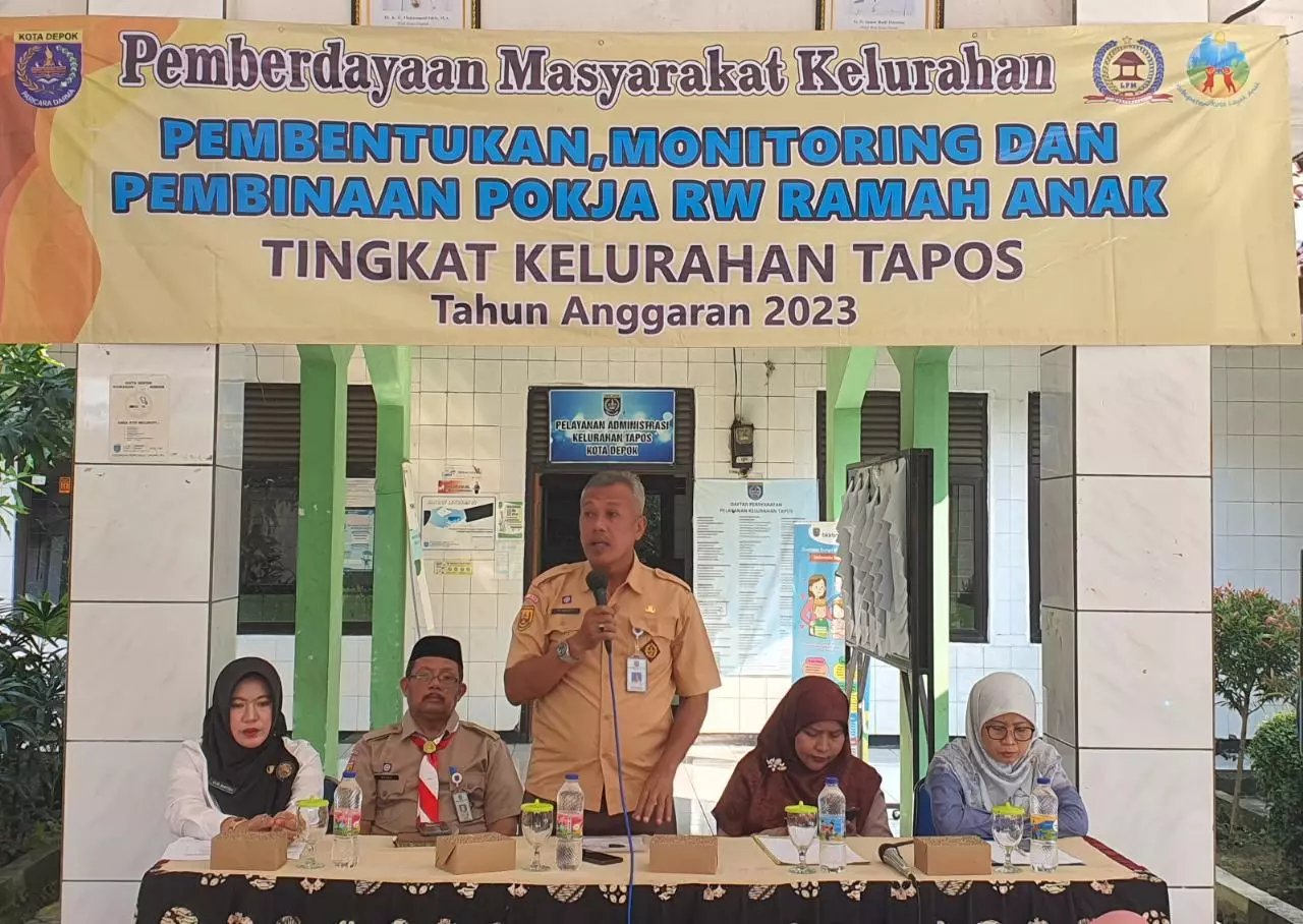 Dukung Depok KLA, Tapos Bina RW Ramah Anak