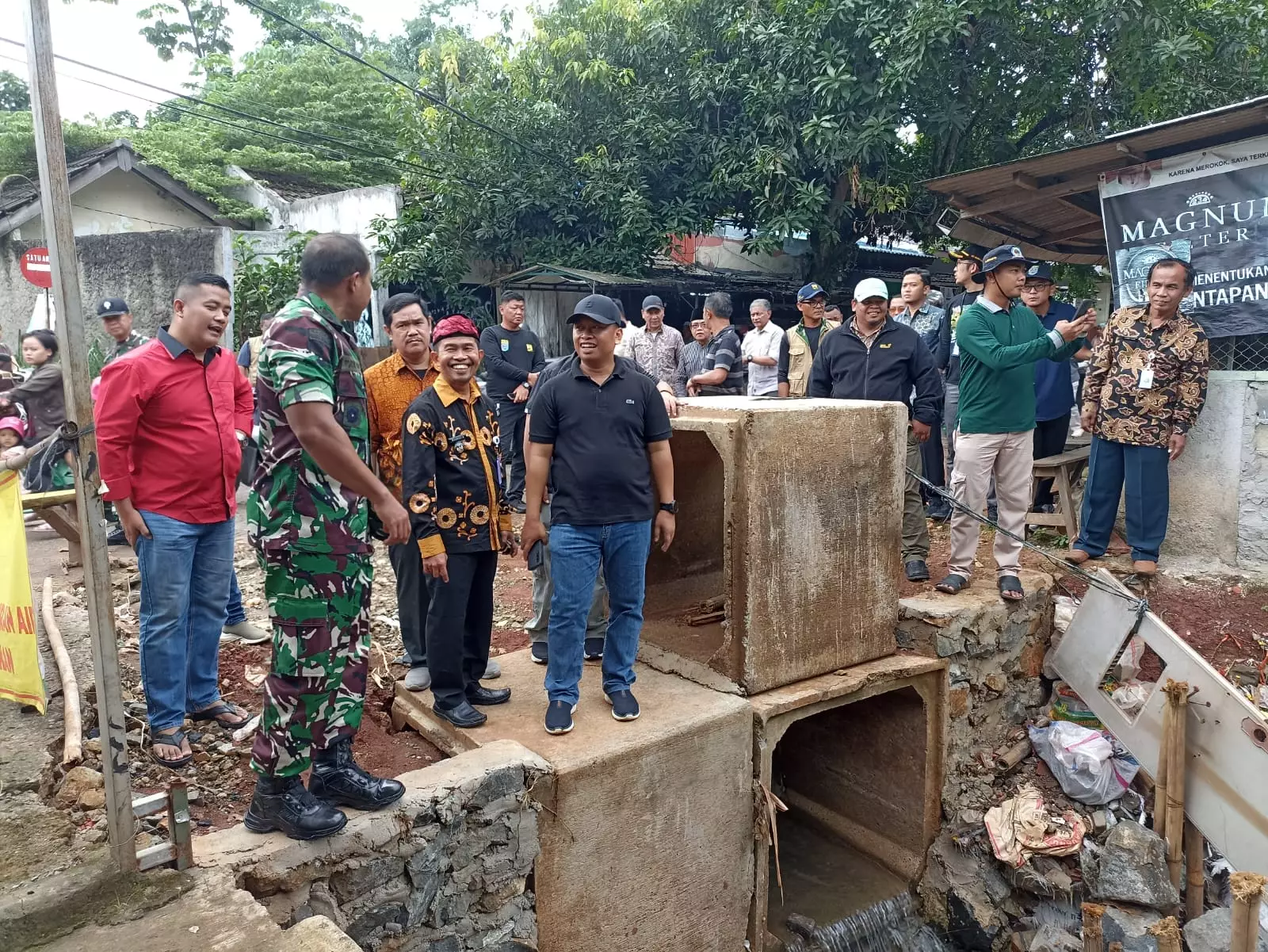 Tinjau Lokasi Banjir Pontir, Sekda Siapkan Dua Langkah Penanganan