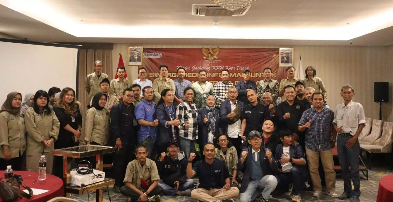 KPU Depok Gandeng Media Sukseskan Gelaran Pilkada 2024