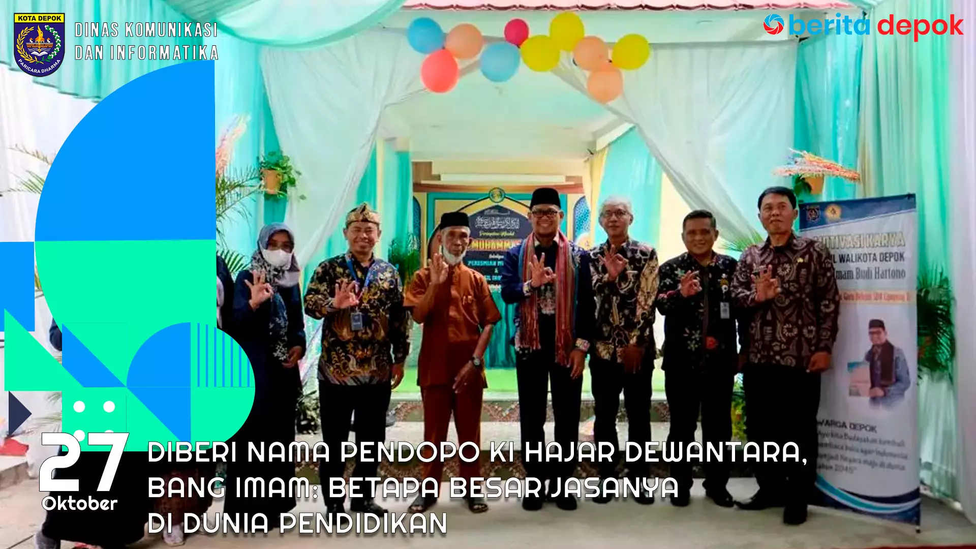 Video: Diberi Nama Pendopo Ki Hajar Dewantara, Bang Imam: Besar Jasanya di Dunia Pendidikan