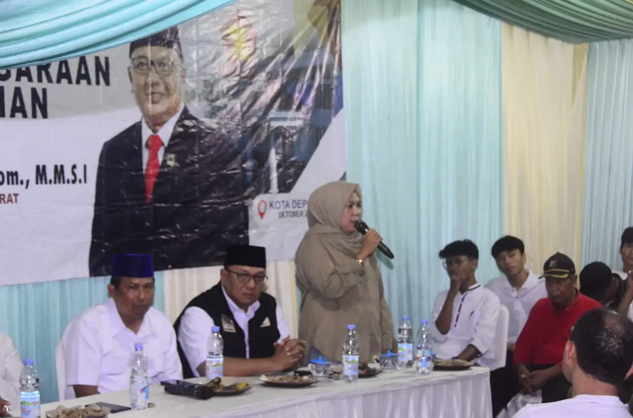 Lurah Kukusan Paparkan Program Pembangunan Wali Kota Depok di Berbagai Sektor
