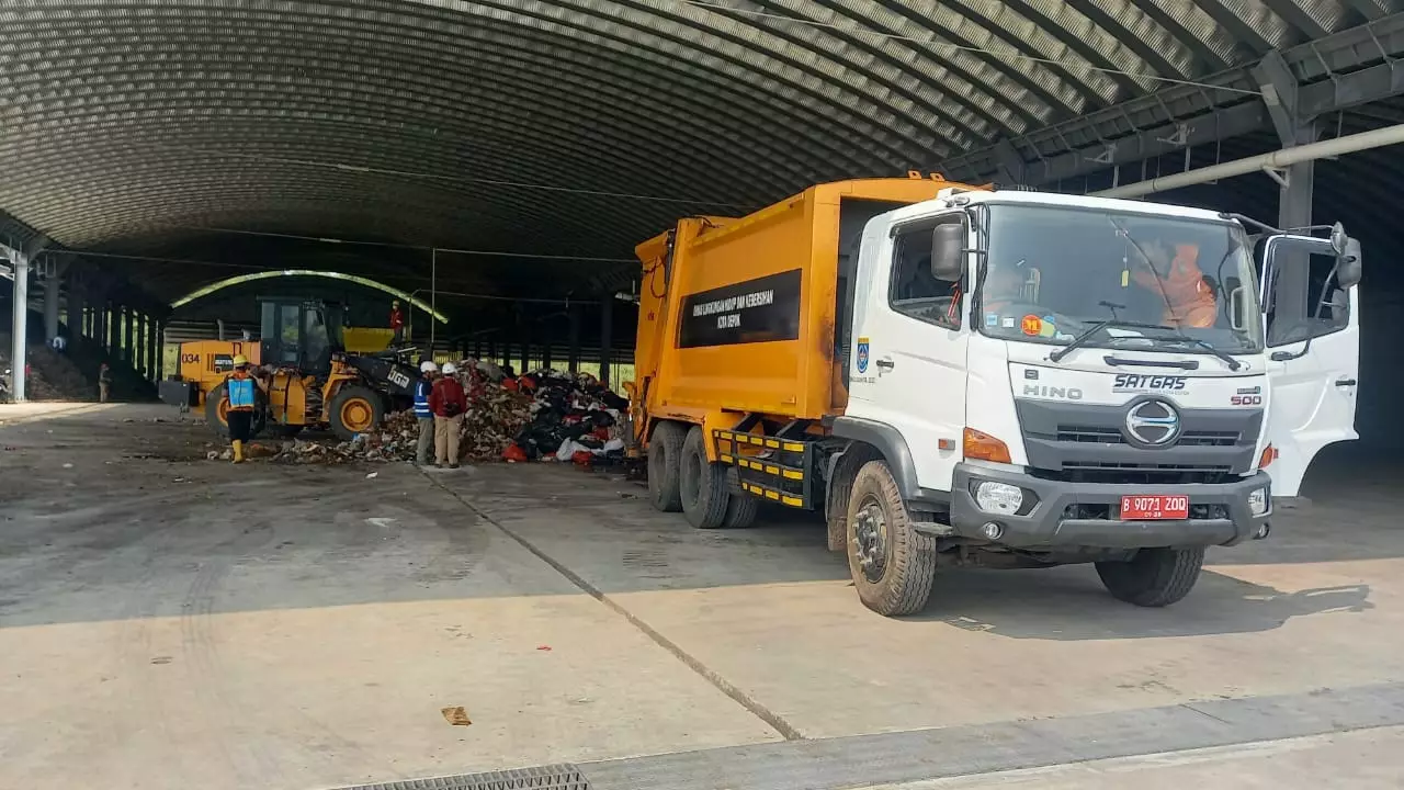 Depok Berhasil Olah 242 Ton Sampah di TPPAS Lulut Nambo