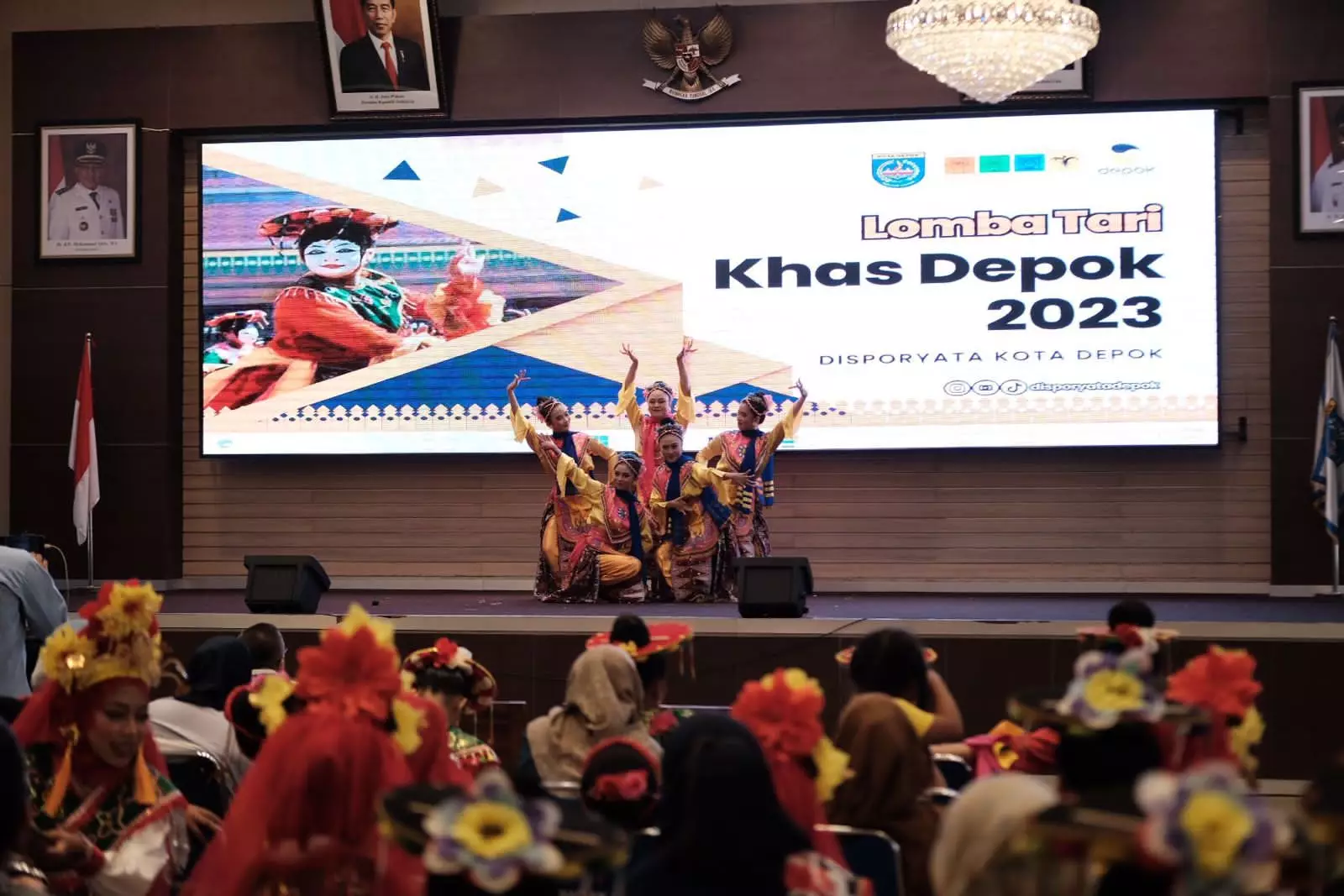 Belasan Sanggar Ramaikan Lomba Tari Khas Depok 2023