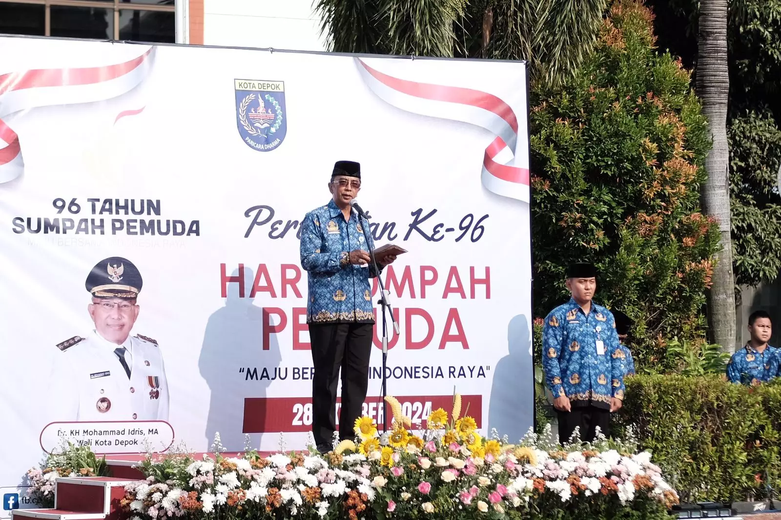 Jadi Pembina Upacara Hari Sumpah Pemuda ke-96, Gandara Sampaikan Pesan Ini