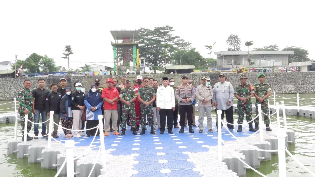 Bersama Kodim 0508, Pemkot Depok Latihan Penanggulangan Bencana