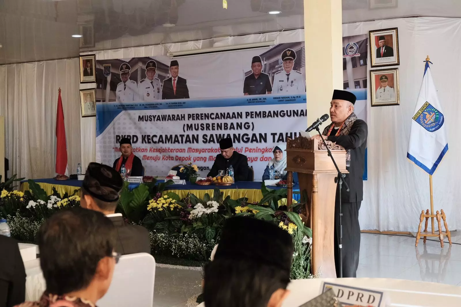Wali Kota Depok Minta Program Lansia dan Forum Anak diusulkan dalam Musrenbang Kecamatan Sawangan