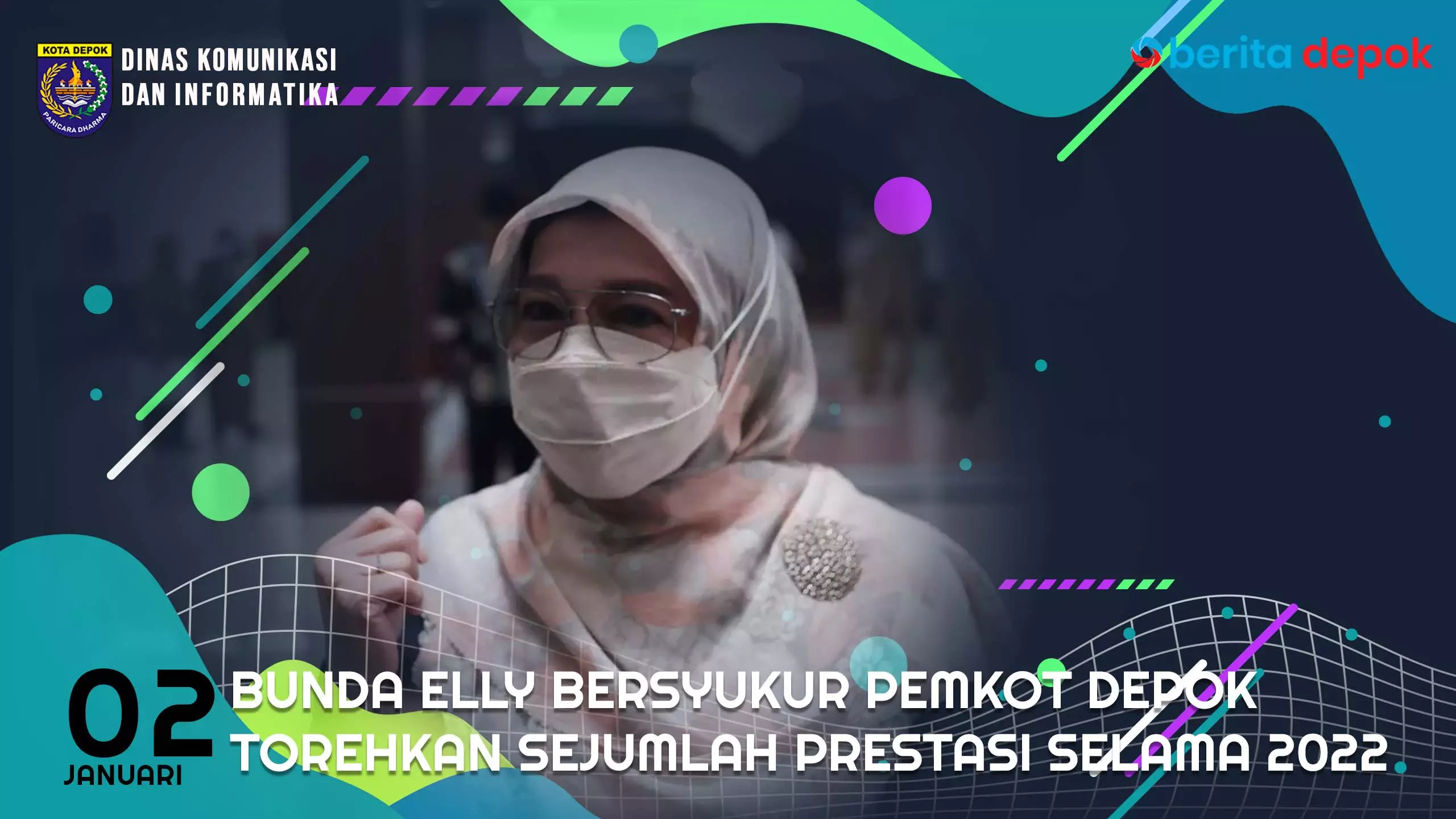 Video: Bunda Elly Bersyukur Pemkot Depok Torehkan Sejumlah Prestasi selama 2022