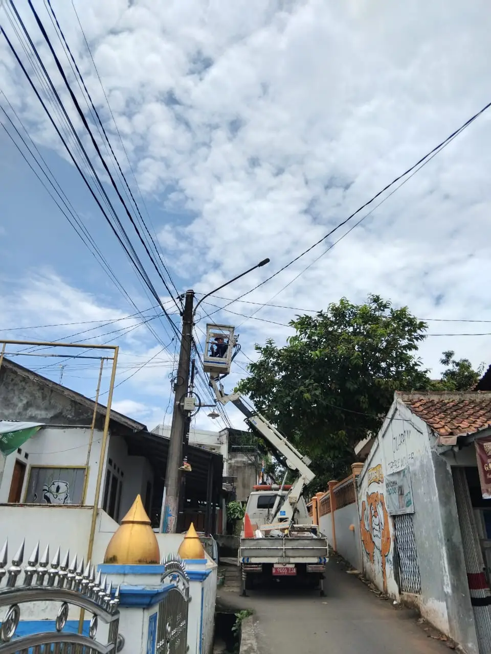Dishub Depok Maksimalkan Pemeliharaan PJU, Petugas Siaga Selama Libur Idulfitri