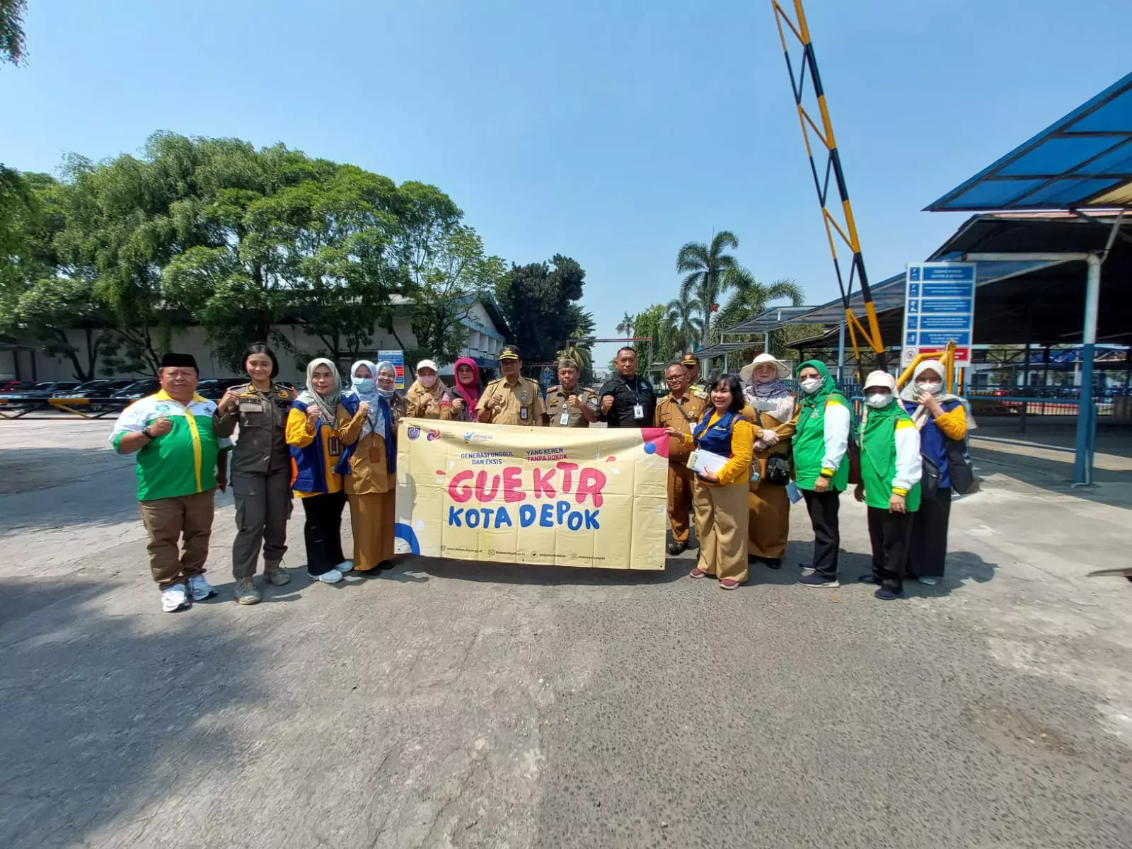 Satgas KTR Depok Sidak Puluhan Titik di Curug Cimanggis