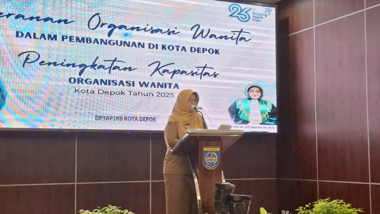 DP3AP2KB Gelar Peningkatan Kapasitas Bagi Puluhan Organisasi Wanita di Depok