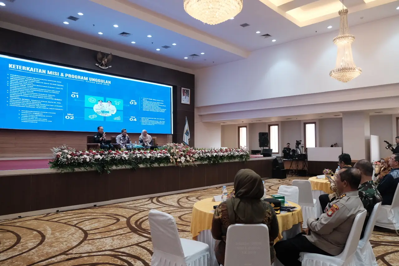 Gelar Forum Konsultasi Publik Rancangan Awal RKPD 2026, Bappeda Depok Hadirkan Sejumlah Narasumber