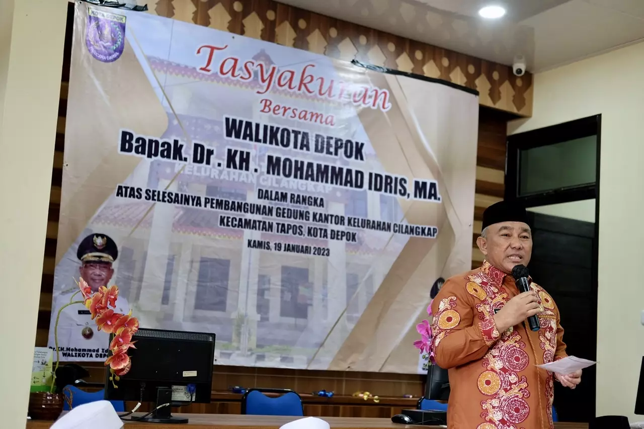 Wali Kota Hadiri Tasyakuran Gedung Baru Kantor Kelurahan Cilangkap