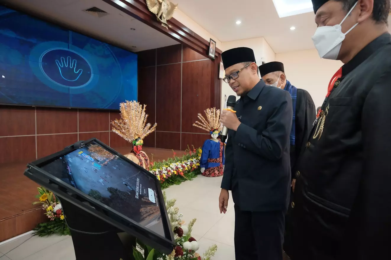 Disporyata Depok Launching Aplikasi SIBUDPAR