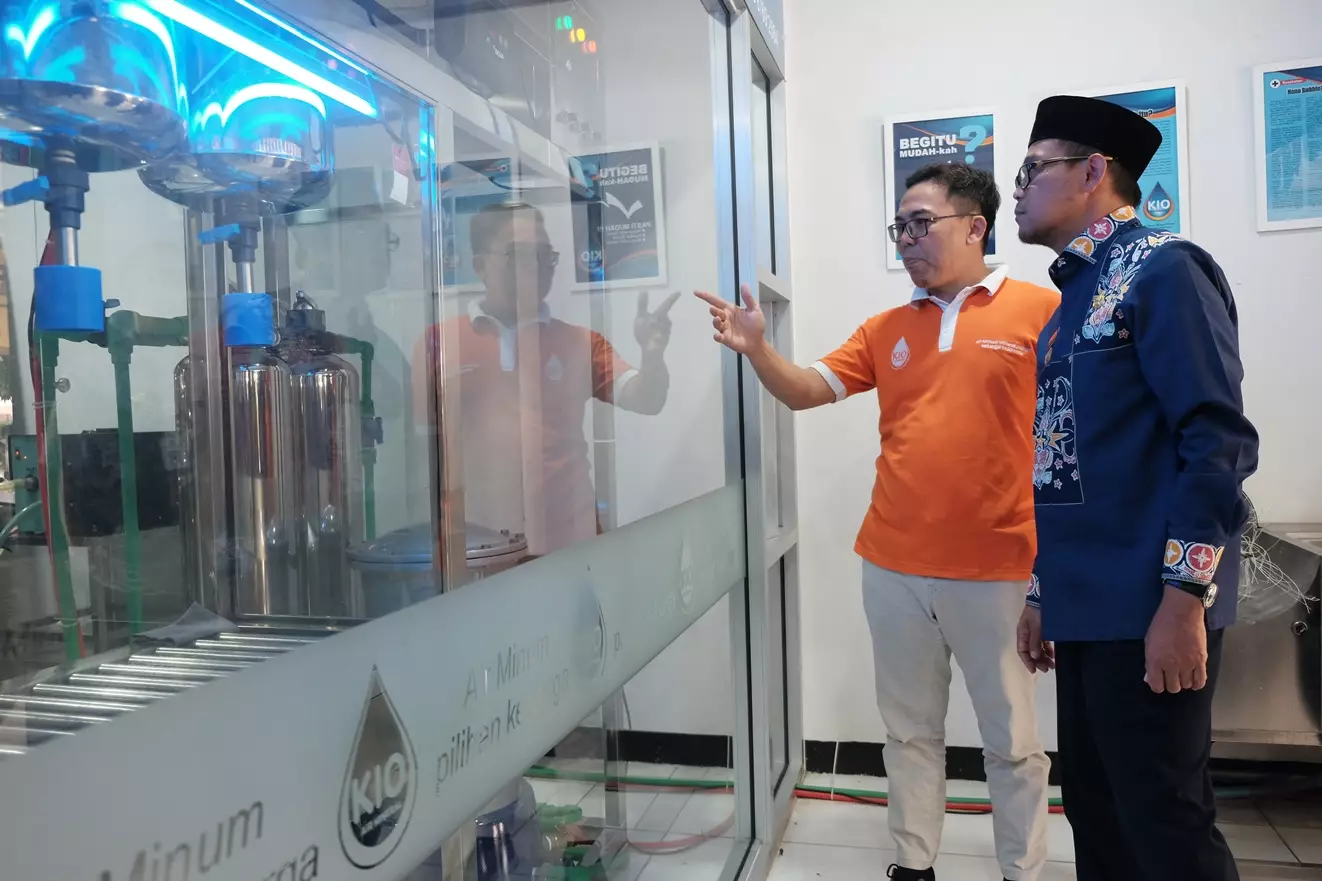 Wakil Wali Kota Depok Kunjungi UMKM Depo Air Minum KIO