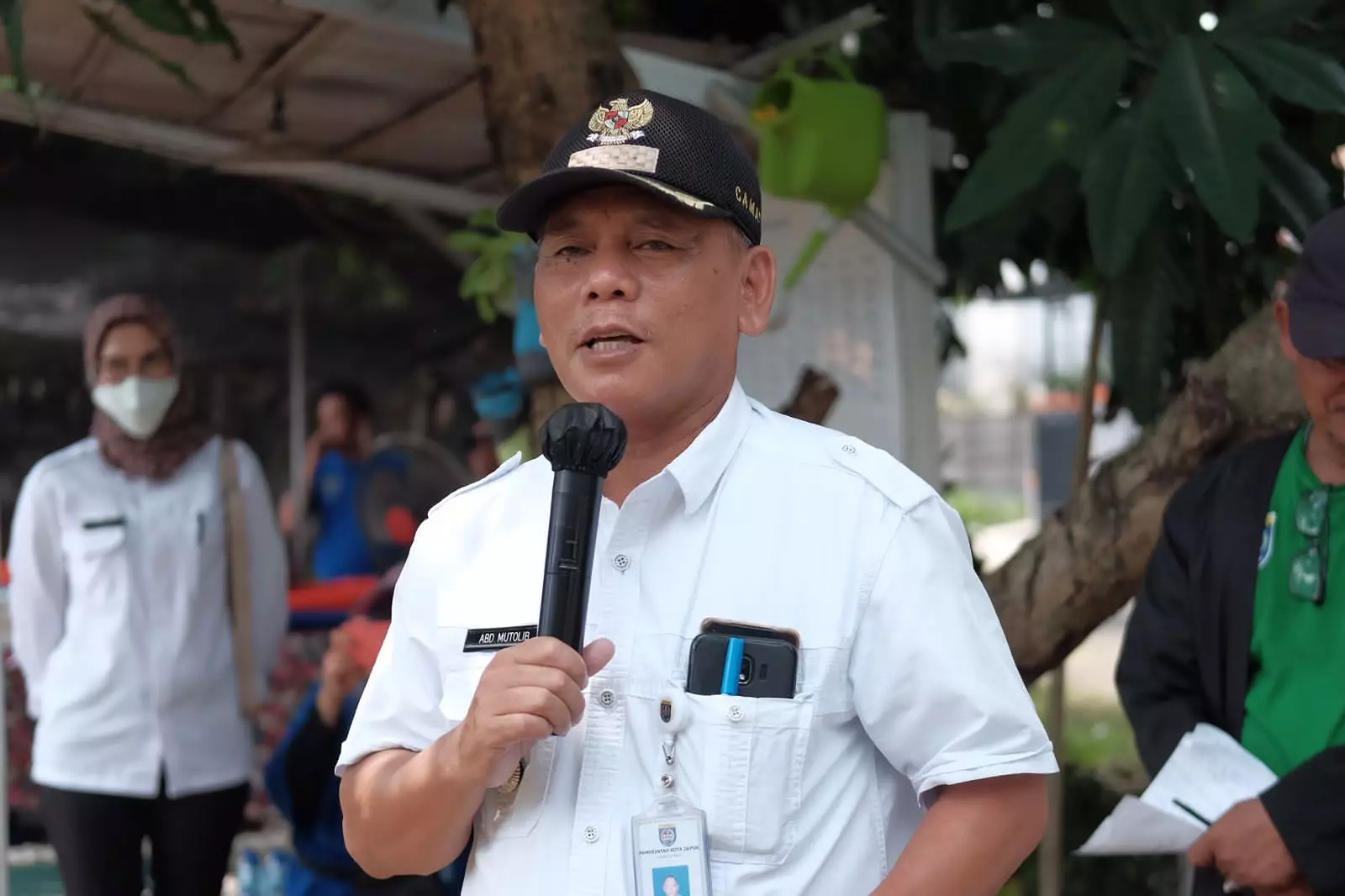 Camat Tapos Instruksikan Para Lurah Mendata Lapak Hewan Kurban