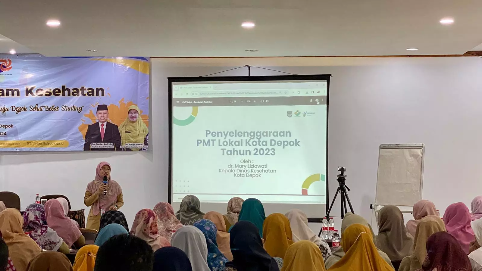 Wujudkan Zero New Stunting, Dinkes Depok Adakan Workshop Program Kesehatan
