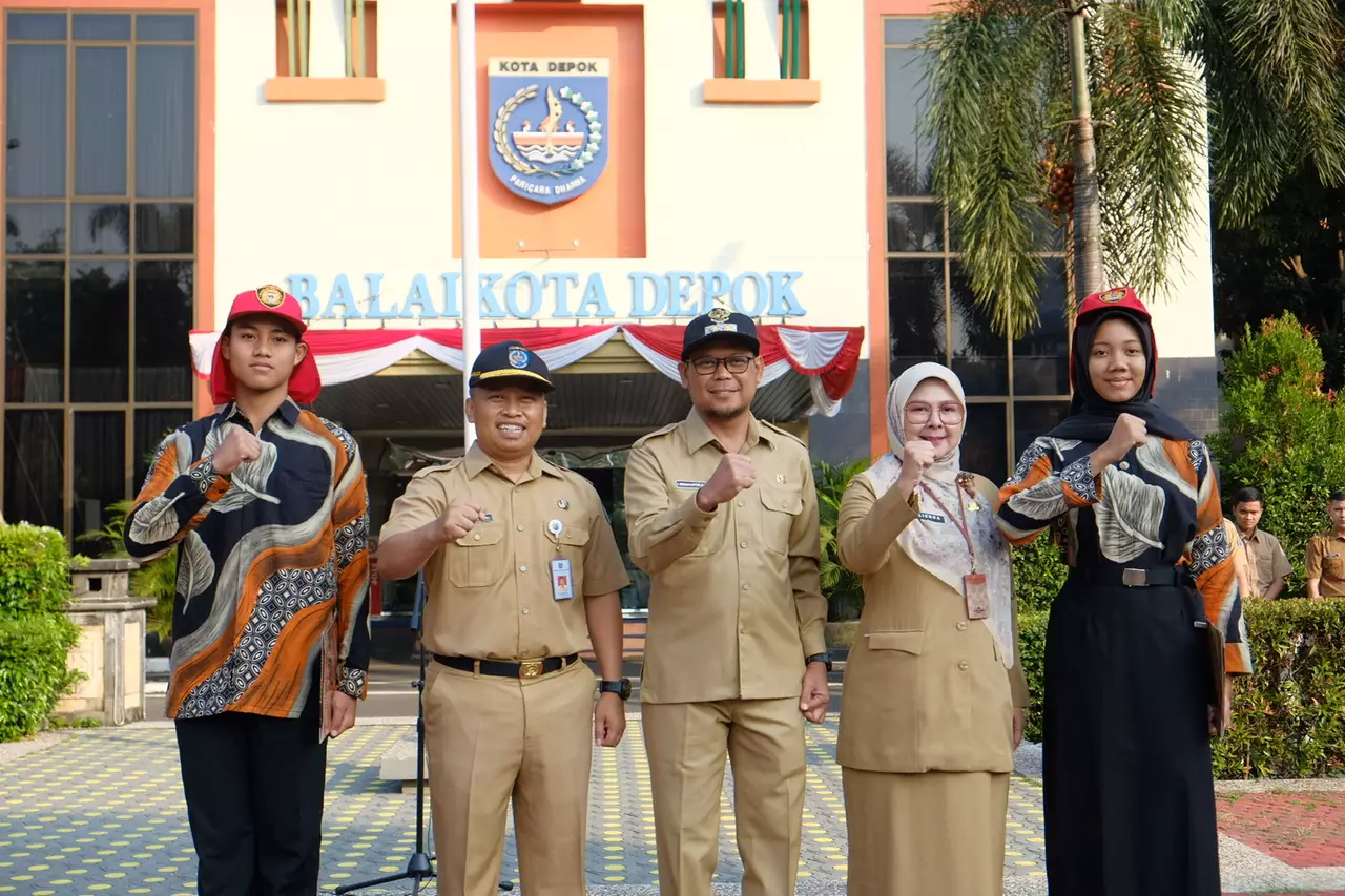 Wakil Wali Kota Lepas Dua Capaska Mewakili Depok Ke Provinsi Jawa Barat