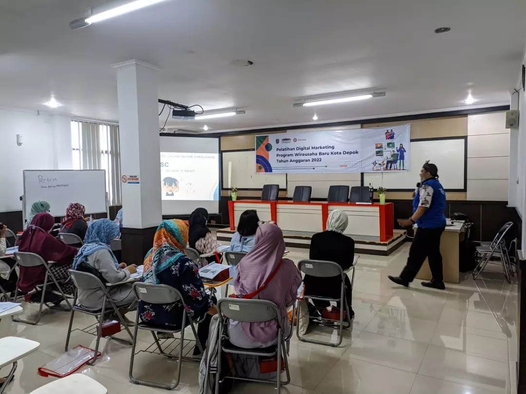 DKUM Bekali Pelatihan Digital Marketing Bagi 400 Wirausaha Baru Kota Depok