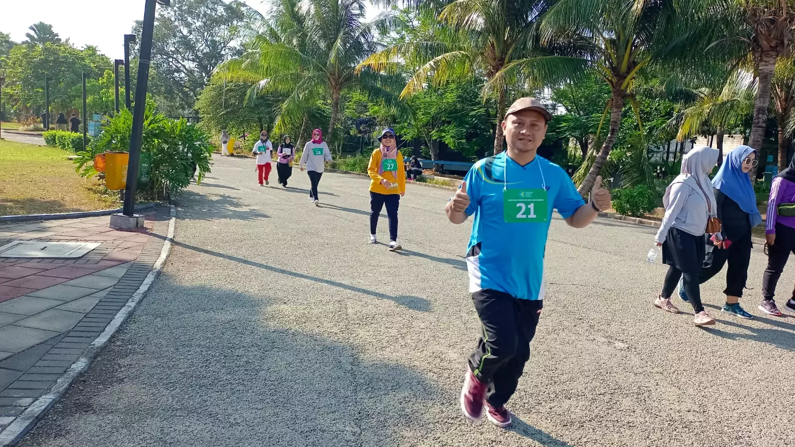 Cek Tingkat Kesehatan, Ratusan Pegawai Dinkes Depok Jalani Tes Kebugaran