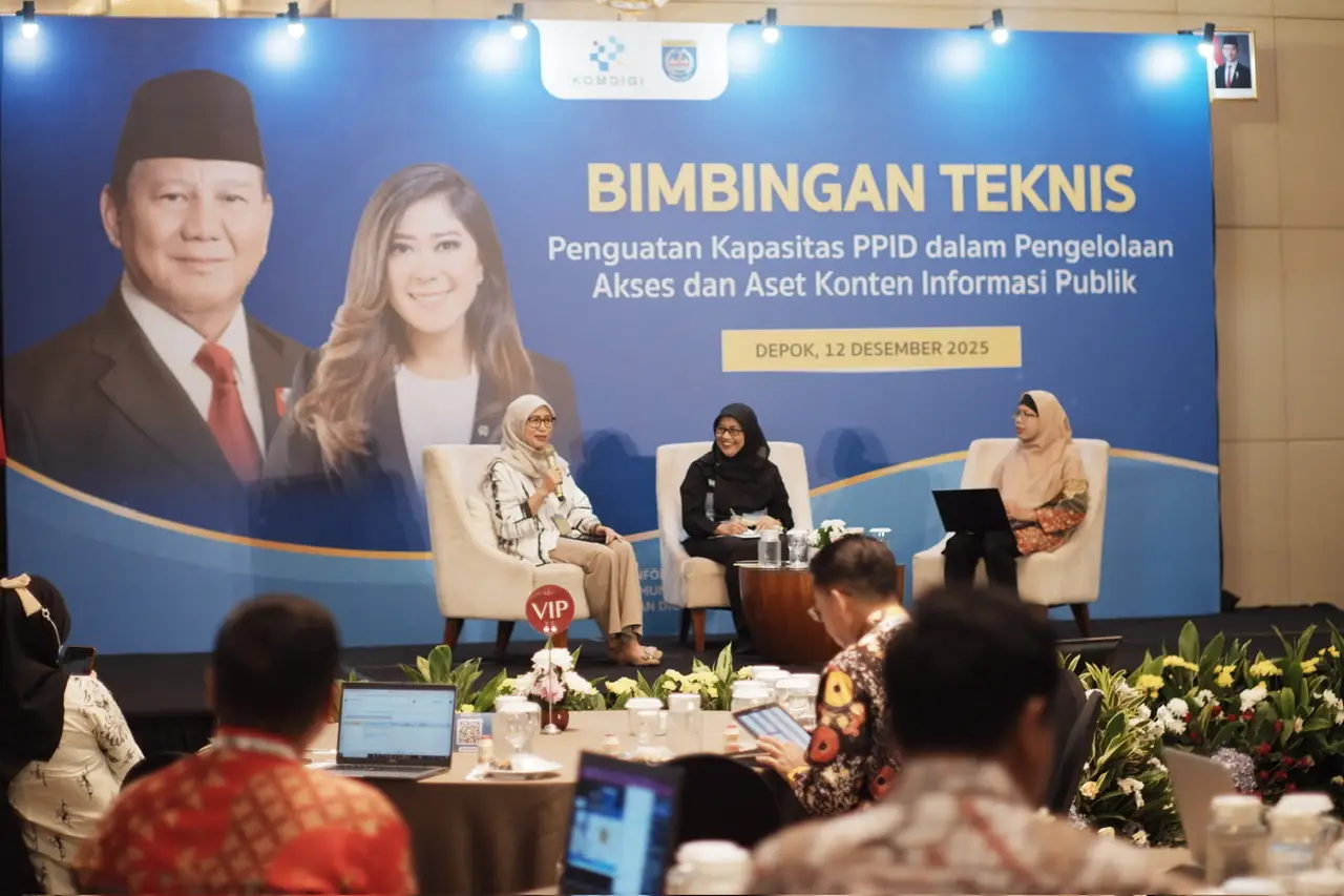 Komdigi Gandeng Diskominfo Depok Gelar Bimtek Pengelolaan Aset Konten Informasi Publik