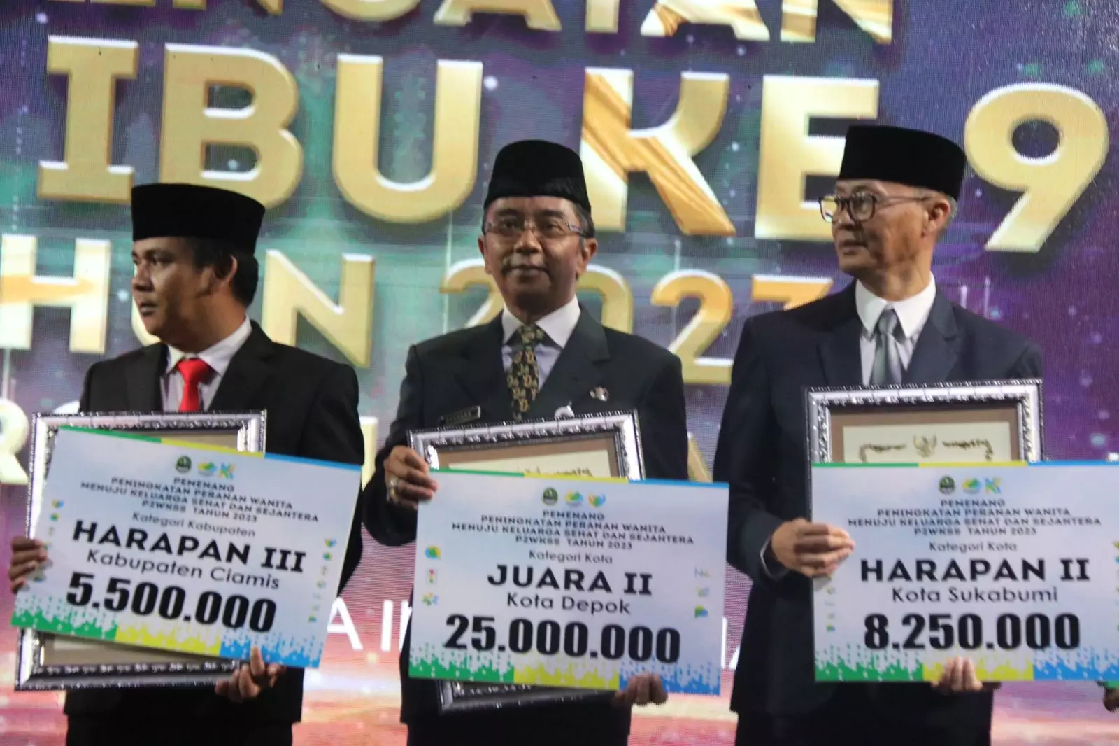 Kado Akhir Tahun, Pemkot Depok Raih Juara II P2WKSS dan UPTD PPA Terbaik Tingkat Jabar