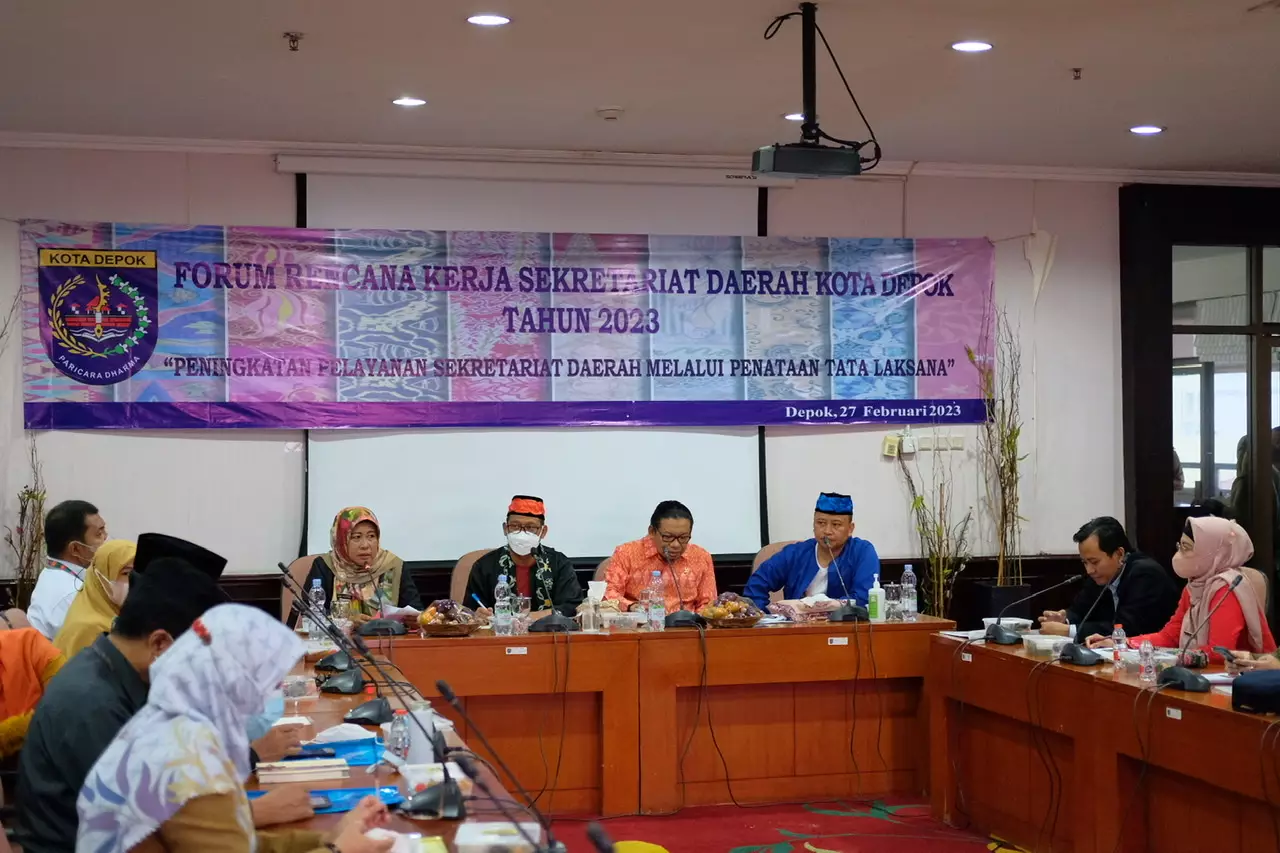 Wakil Wali Kota Hadiri Forum Renja Sekretariat Daerah Tahun 2024
