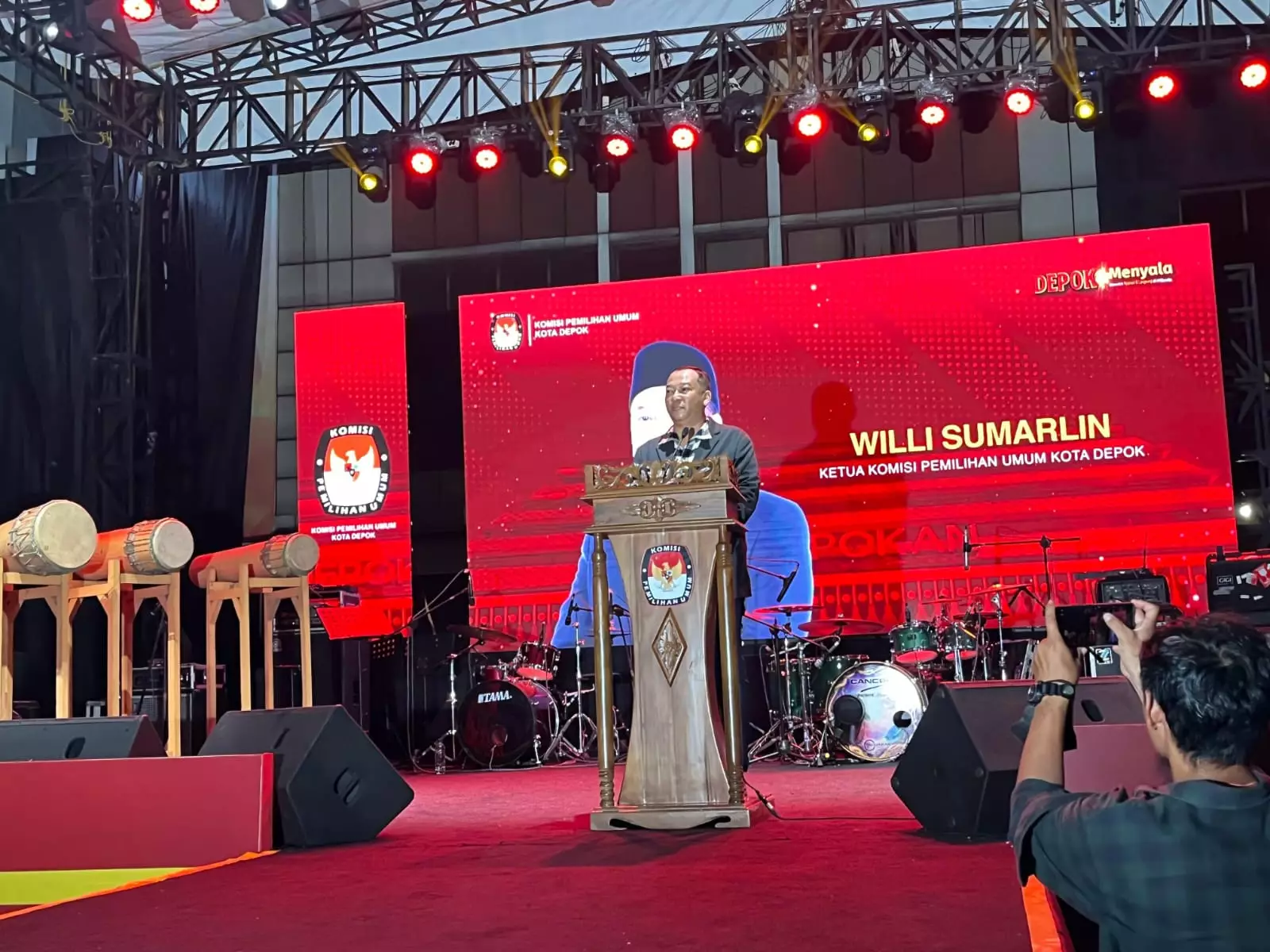 KPU Depok Resmi Luncurkan Jingle dan Maskot Pilkada 2024, 'Depok Menyala' Jadi Tagline 
