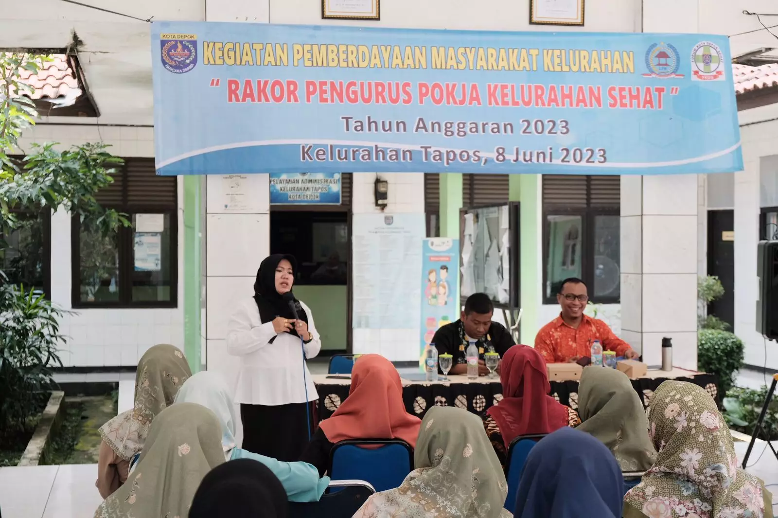 Rakor Pokja Sehat, Tapos Fokus Hidupkan Bank Sampah dan Tangani Stunting