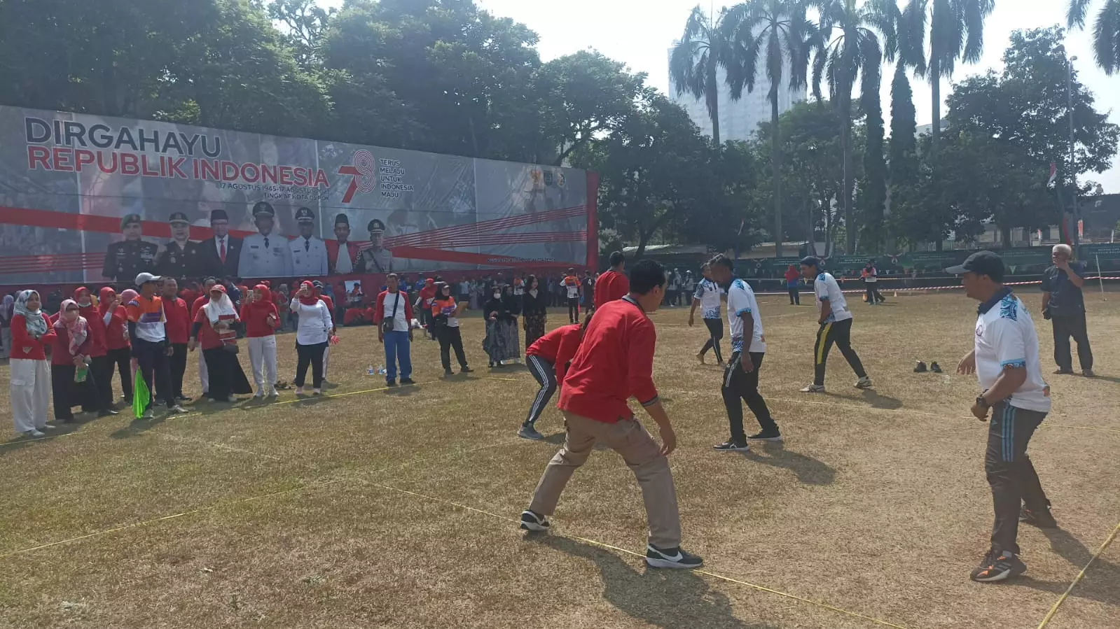 Semarak HUT ke-78 RI, 71 Tim Ramaikan Lomba Olahraga Tradisional Tahun 2023