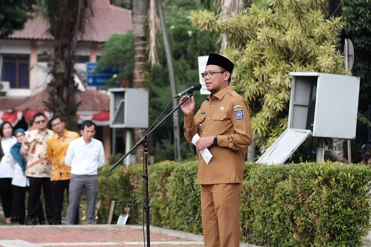 Jadi Pembina Apel Pagi, Wakil Wali Kota Depok Apresiasi Penghargaan yang Diraih Perangkat Daerah