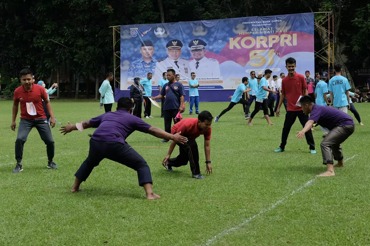 KORPRI Depok Gelar Lomba Peringatan HUT ke-51 Tingkat Kota