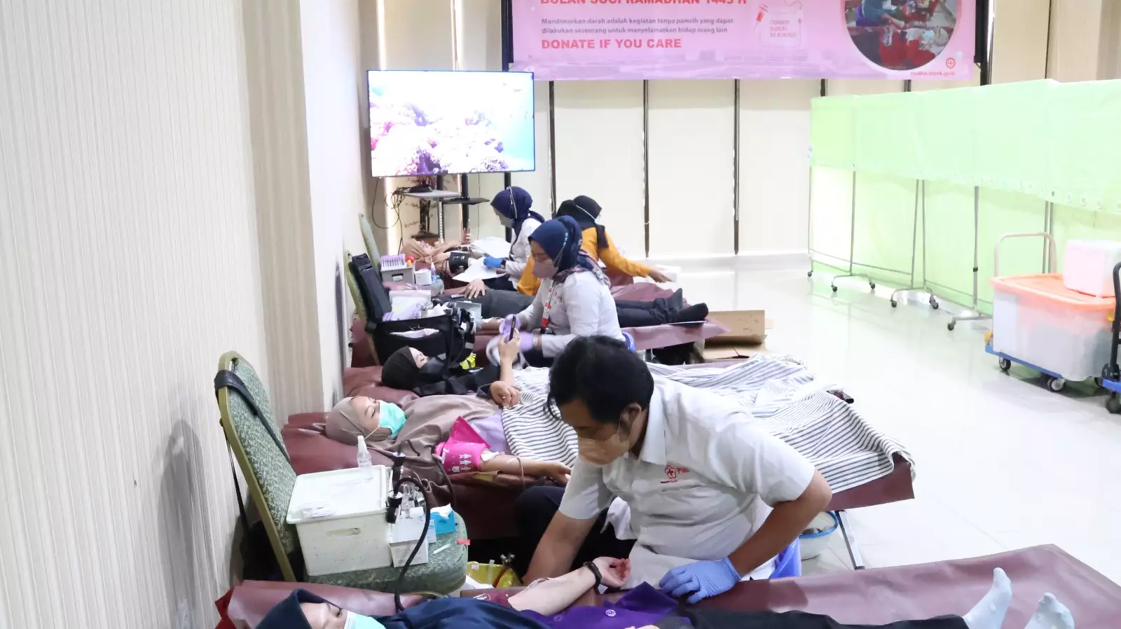 RSUD KiSA Adakan Donor Darah Bantu Ketersediaan Stok di PMI Selama Ramadan