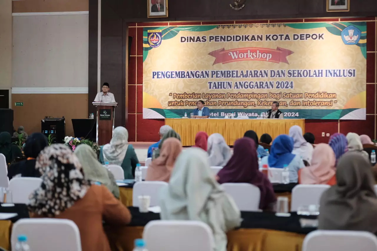 Wakil Wali Kota Depok Hadiri Workshop Pengembangan Pembelajaran dan Sekolah Inklusi
