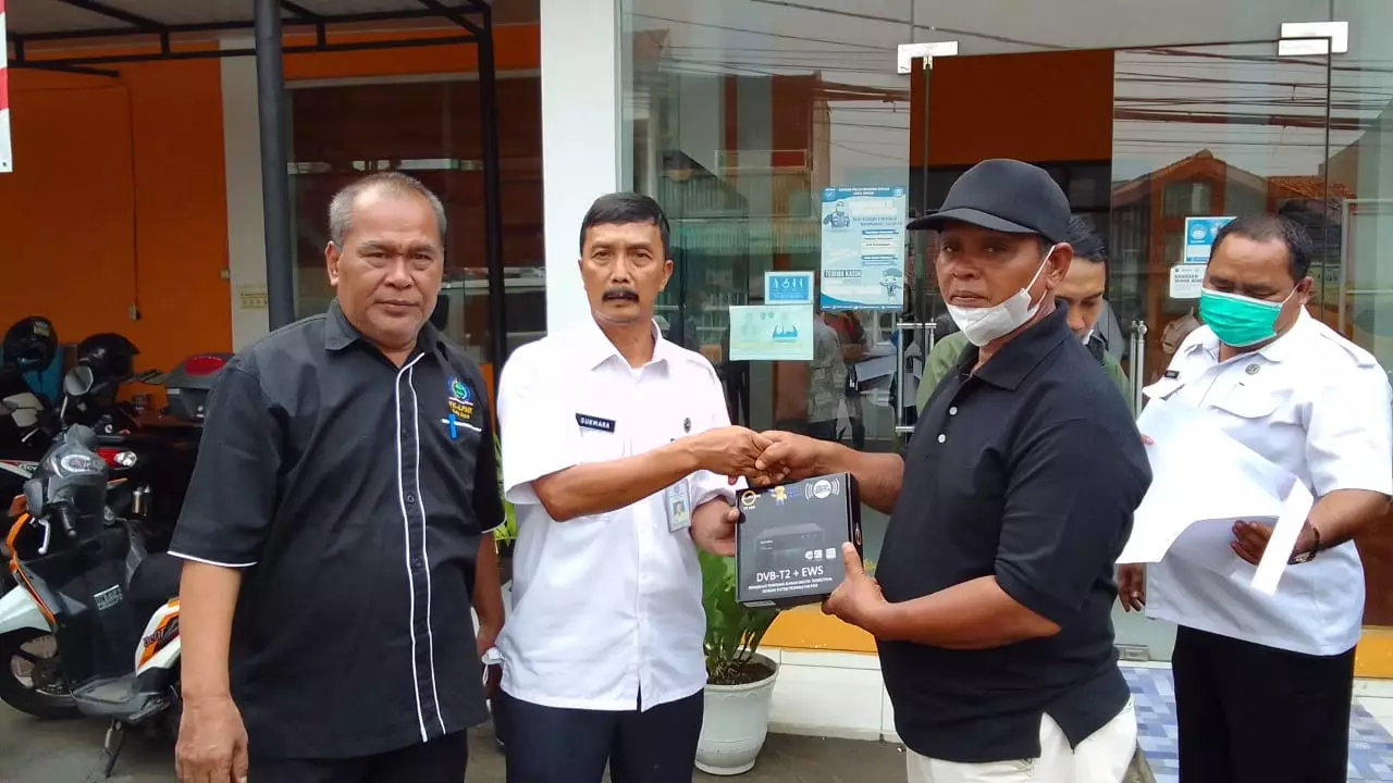 504 Set Top Box Didistribusikan Bagi Warga Kelurahan Harjamukti