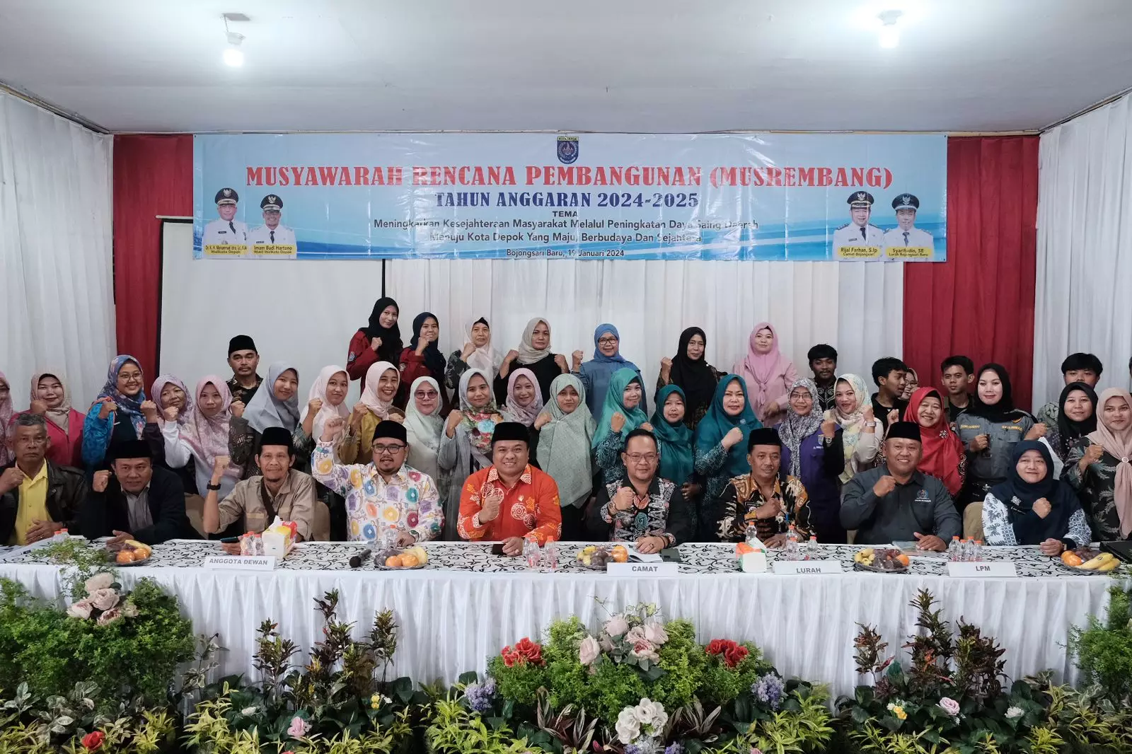 Tahun 2025, Kelurahan Bojongsari Baru Fokus Pembangunan Drainase dan Penangan Sampah